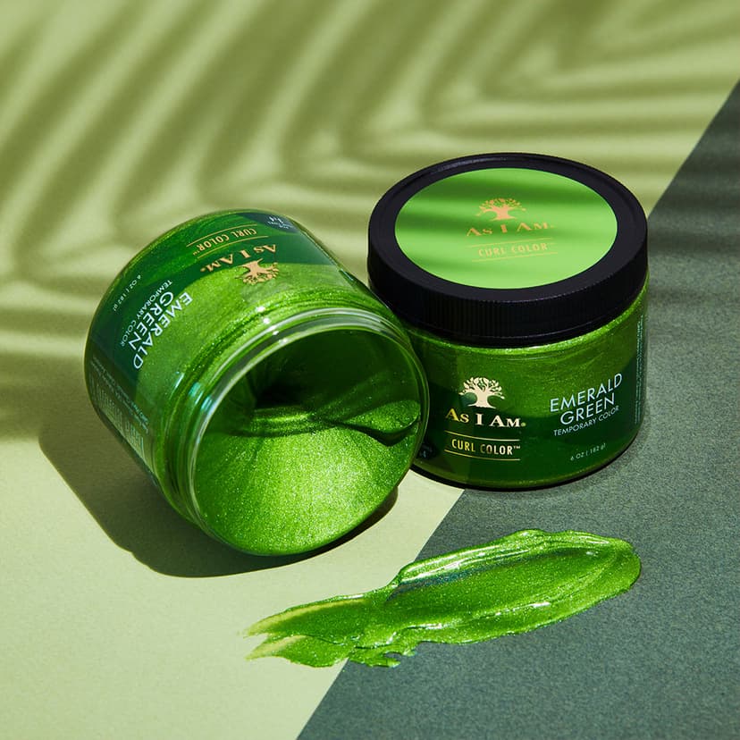 Curl Color Emerald Green – image 2