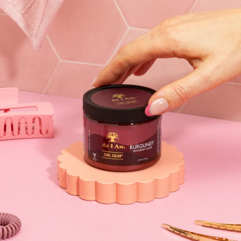 Curl Color Burgundy – image 4